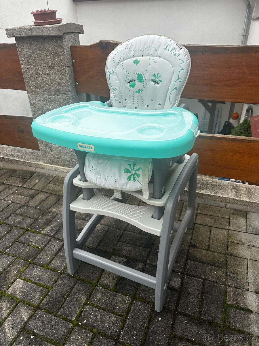 Jídelní židlička Baby Mix 2v1 - 2