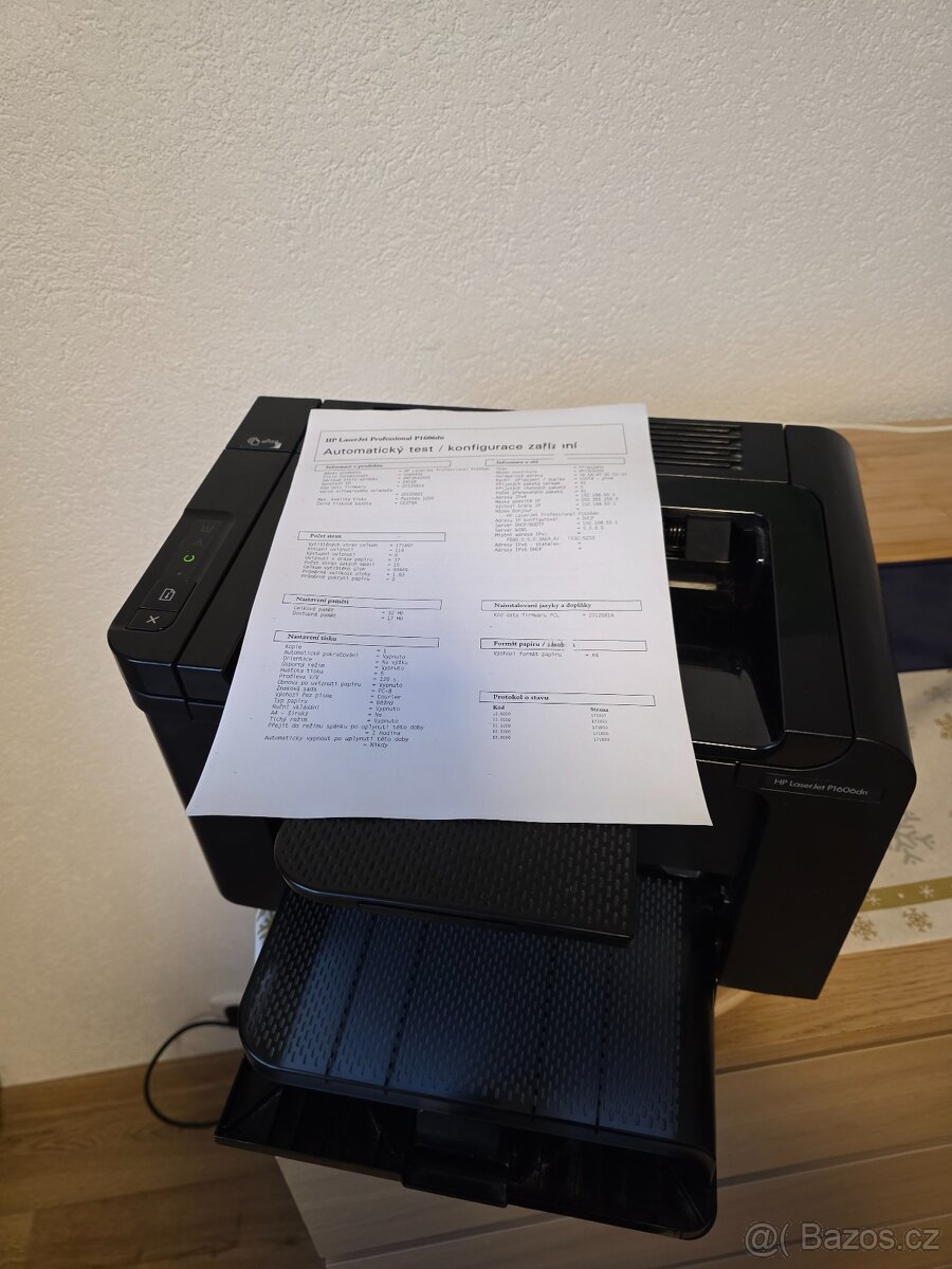 Laserová tiskárna HP LaserJet P1606dn Automatický duplex - 2