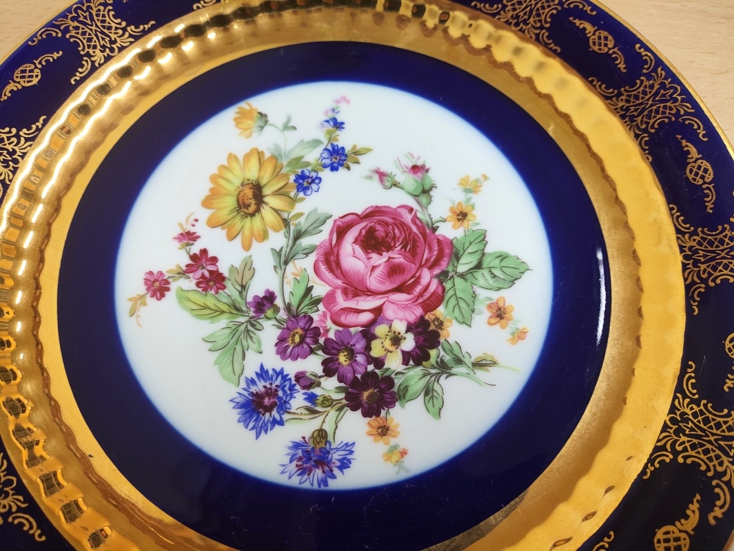 Talíř zlacený - 2