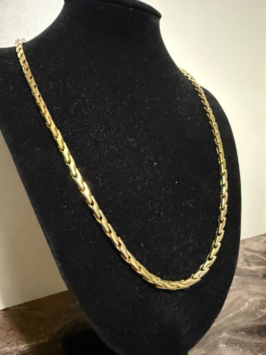 Zlatý řetěz 40,98g 585/1000 - 2