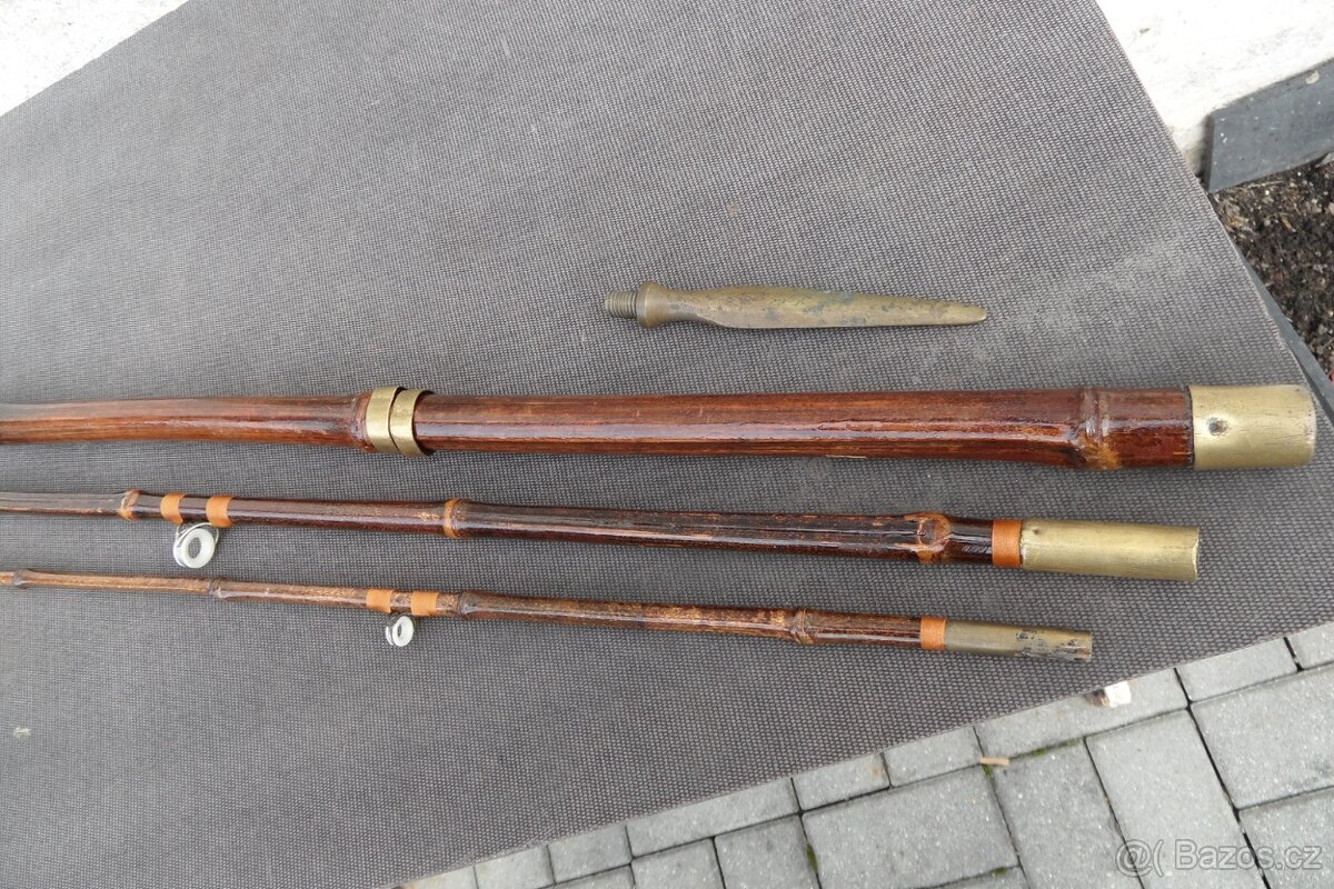 bambusový prut s bodcem - 2