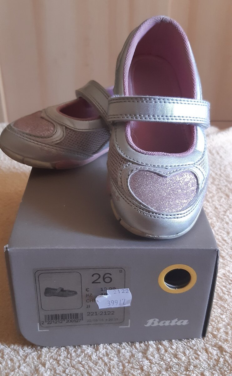 Dívčí střevíčky – vel 26, Baťa - 2