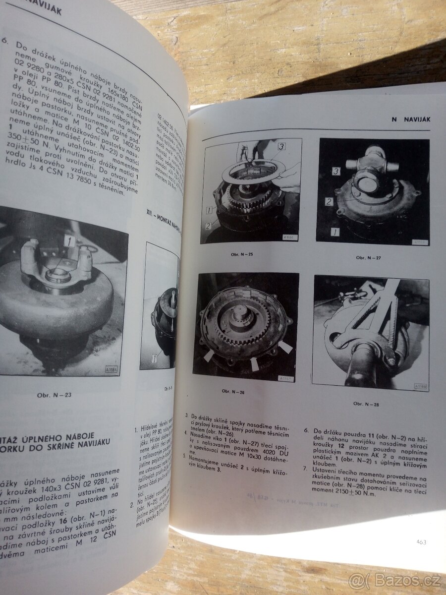 dílenská příručka tatra 815 - 2