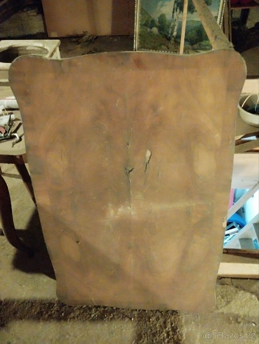 Historický / starožitný stůl s šuplíkem - 2