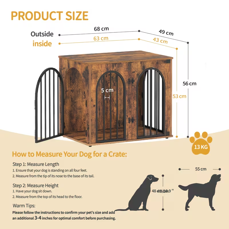Dřevěná klec pro psa - 2