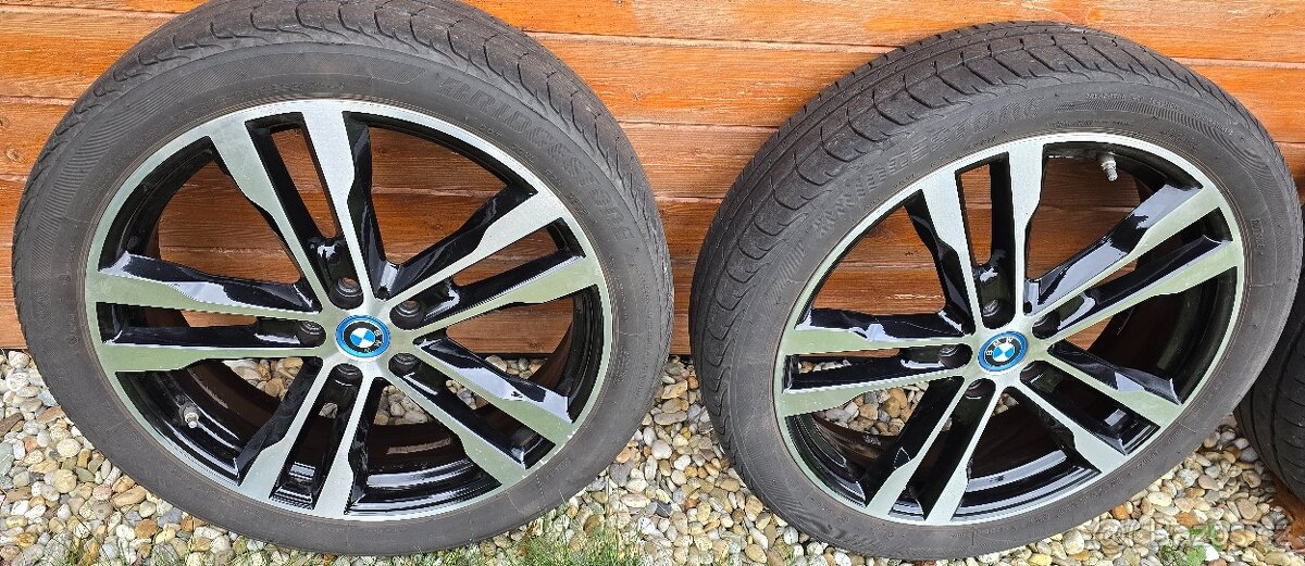 Originální BMW i3 SADA letní pneu s disky a čidly - 2