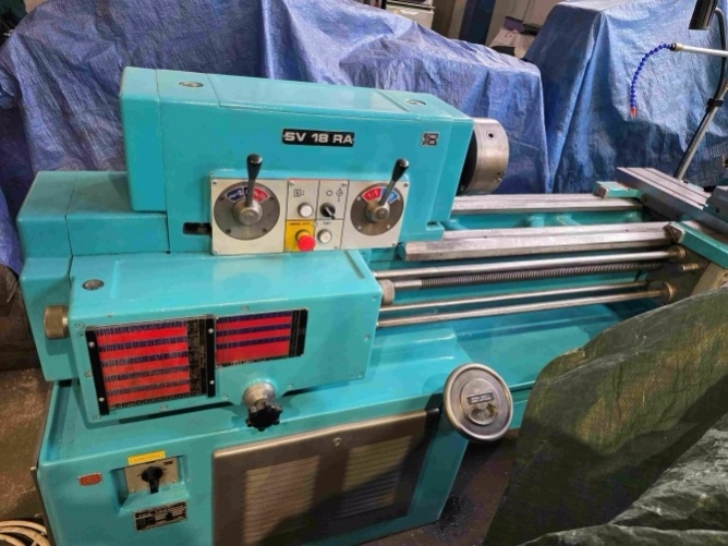 Soustruh SV 18 RA/1250, po SO v r. 2025, použitý - 2