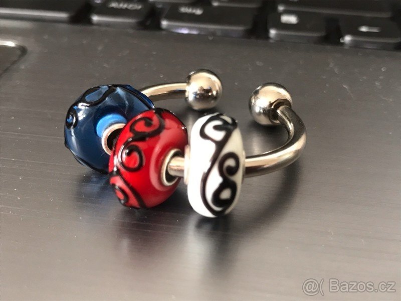 Set korálků Macrow v barvě trikolory - 2