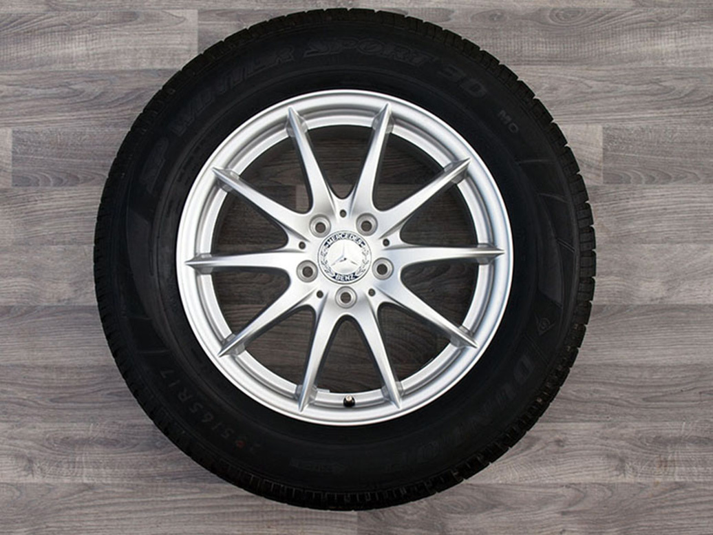 ►►17" Alu kola = 5x112 = MERCEDES ML ►► NOVÉ ZIMNÍ - 2