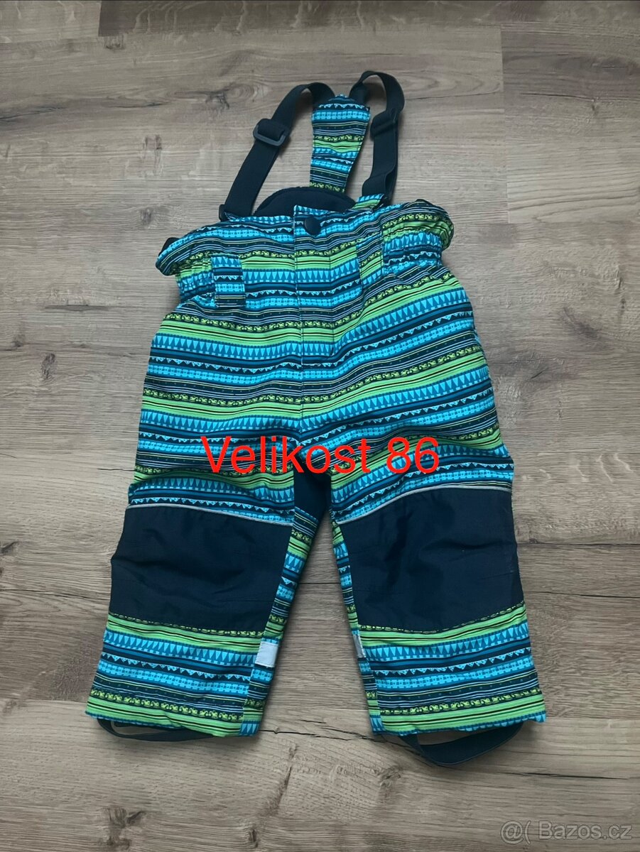 Dětské zimní zateplené kalhoty - 2