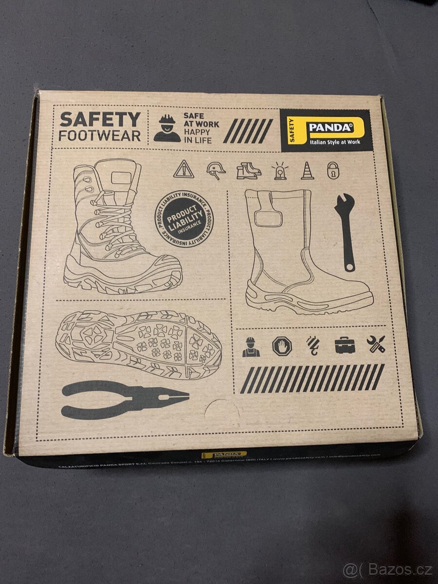 Prodám zimní pracovní boty Panda - 2
