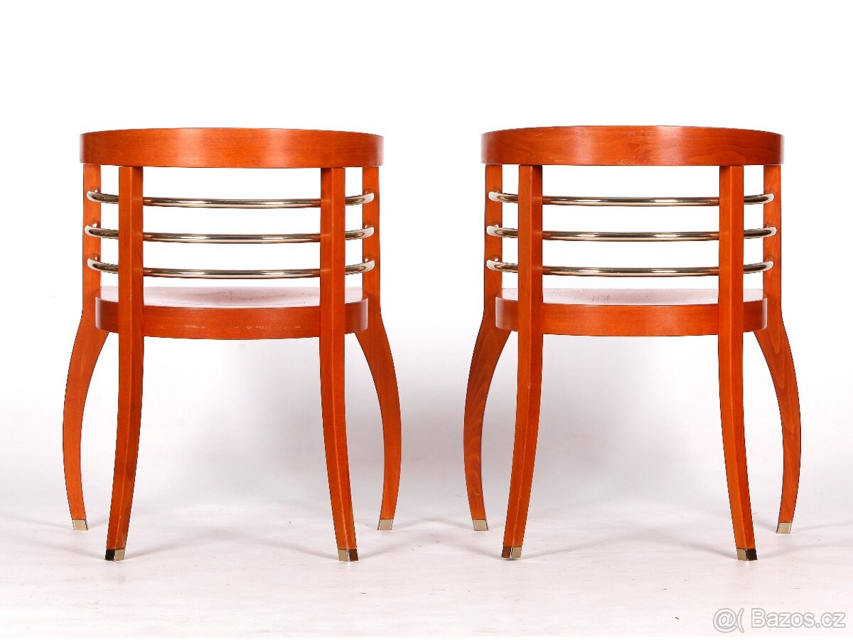 BERNKOP židle, křesílka, 2 kusy. - 2