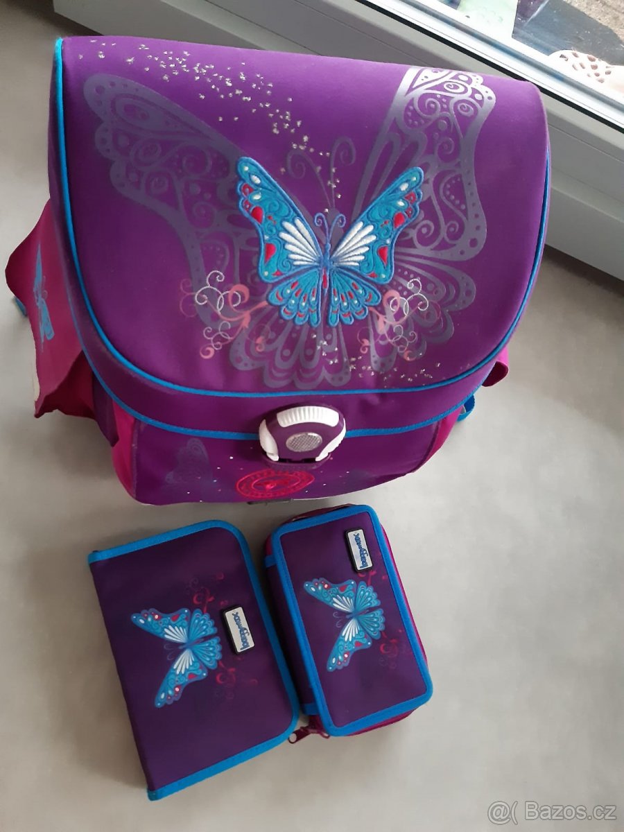 Hama Školní aktovka - Baggymax CANNY Motýl - 2