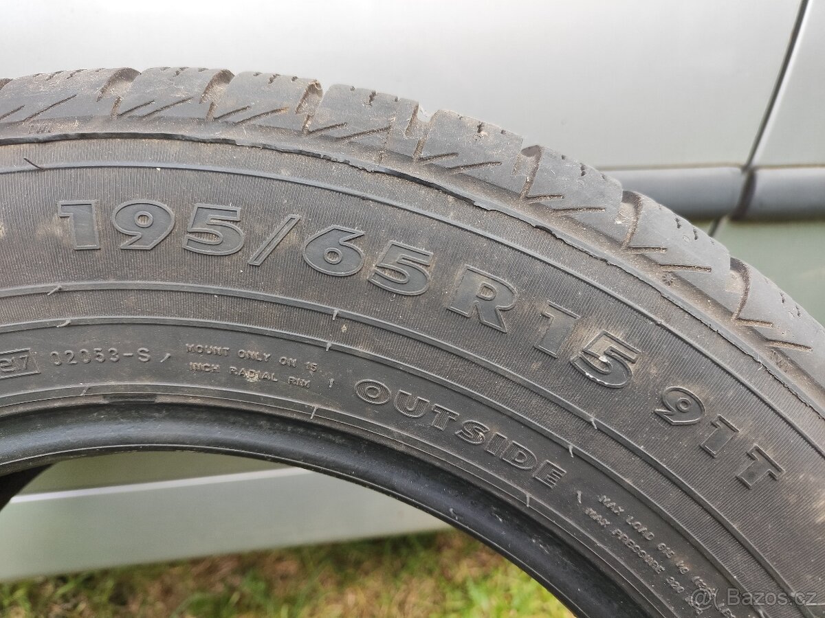 4x NOKIAN 195/65 R15 ZIMNÍ PNEU - 2