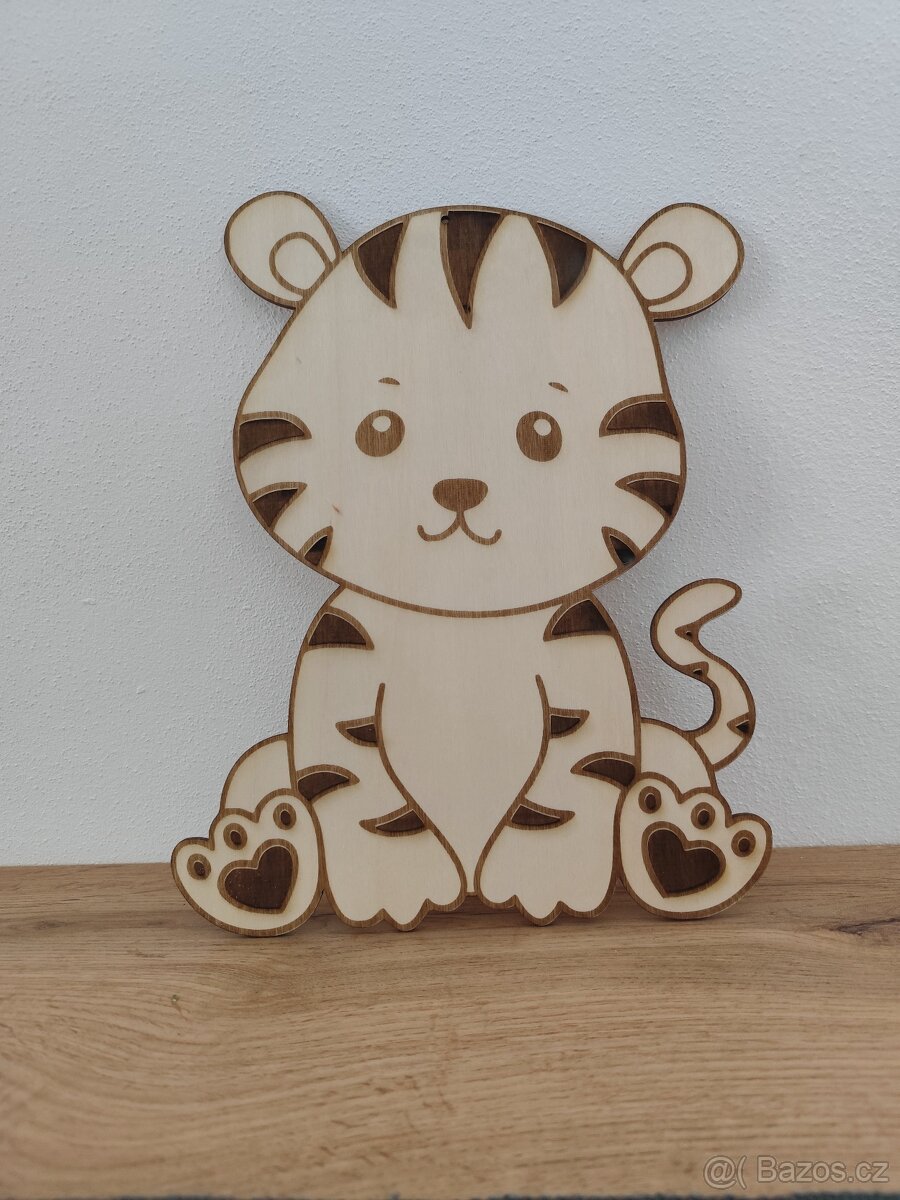 Safari zvířátka - dekorace - 2