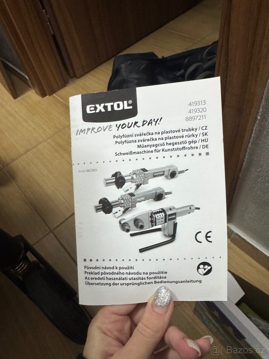 Svářečka polyfúzní, 1070 W, Extol Craft, MB419313 - 2