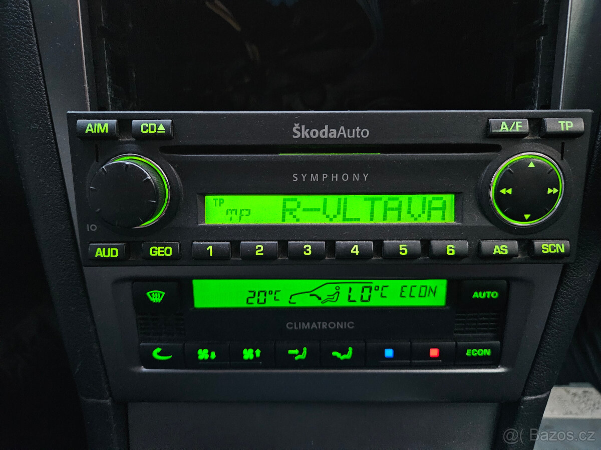 Škoda Octavia Superb autoradio Symphony CD - 2