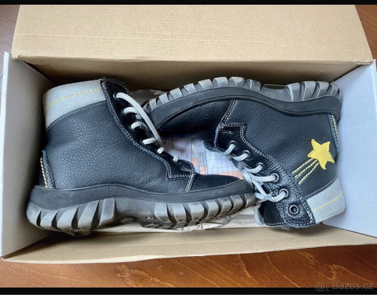 Kožené kozačky Esso - 2