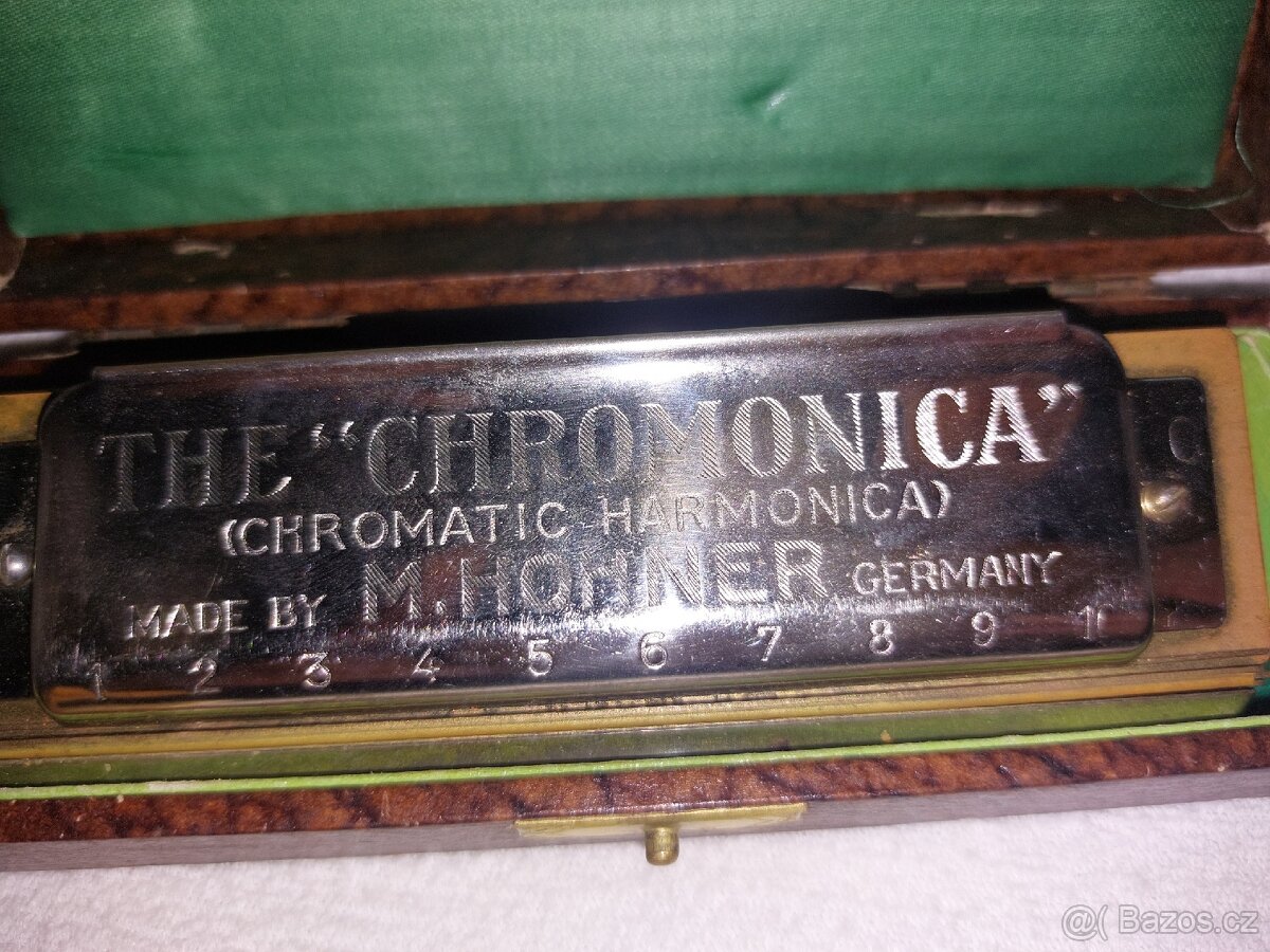 Foukací harmonika Hohner Chromonica - 2