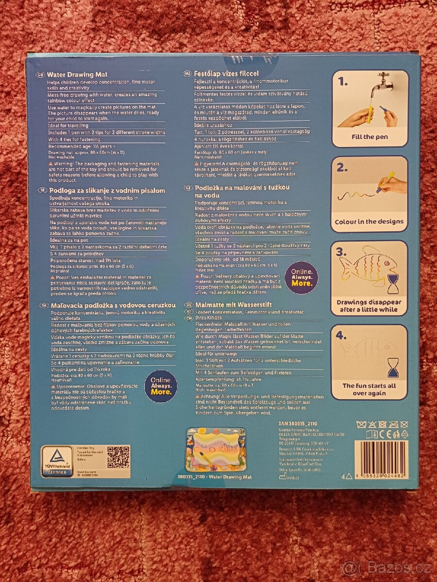 Playtive - Podložka na malování a tužkou na vodu - 2