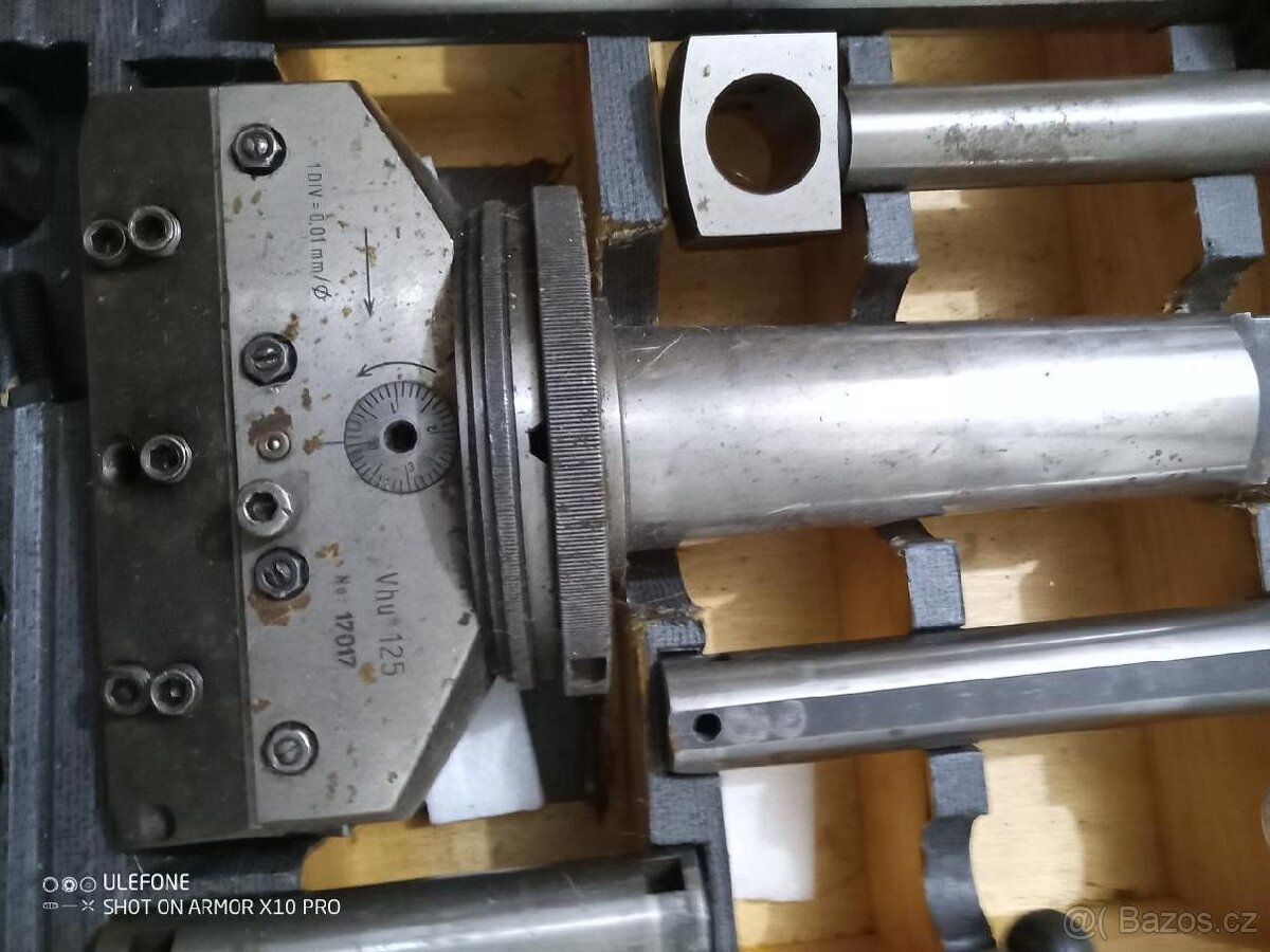 Vyvrtávací rozjížděcí hlava VHU 125 - 2