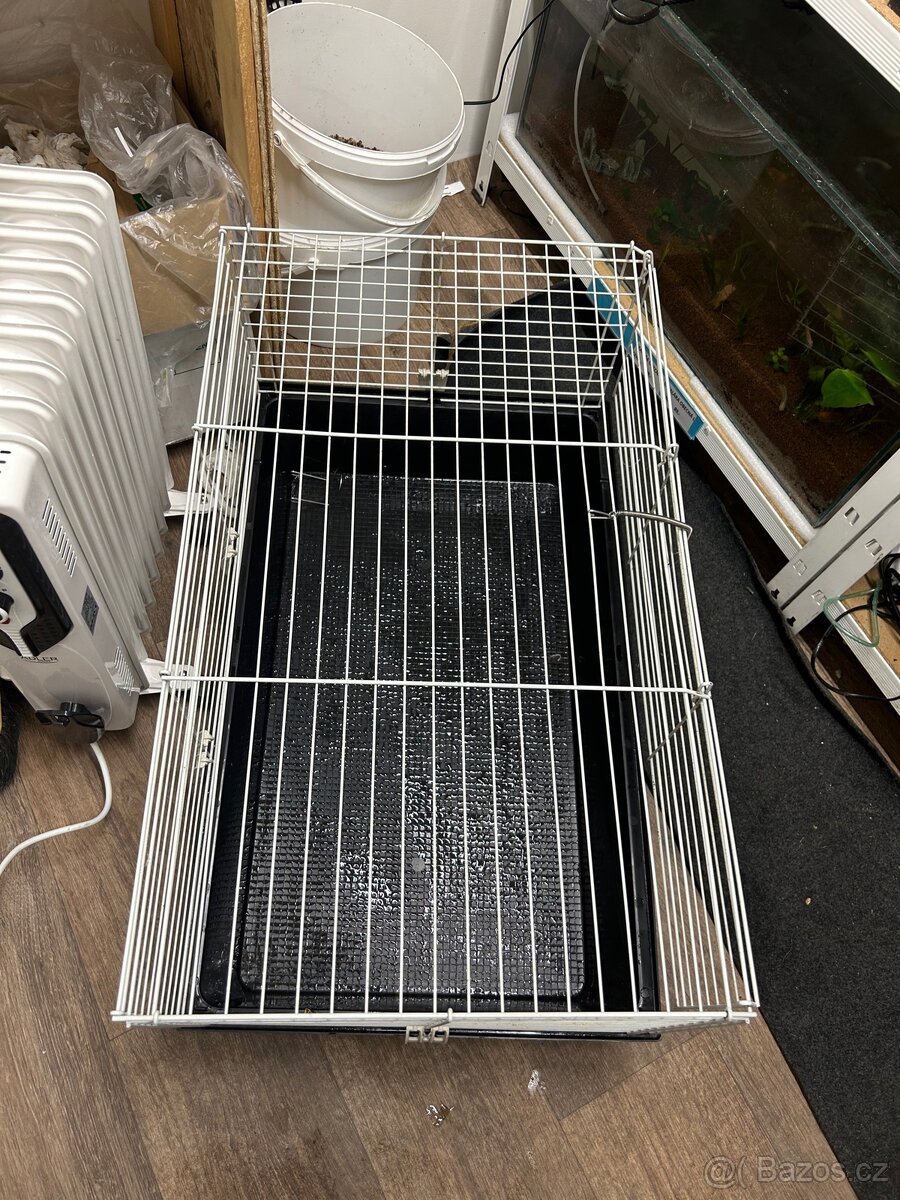 Prodám klec pro hlodavce Ferplast černá - 2