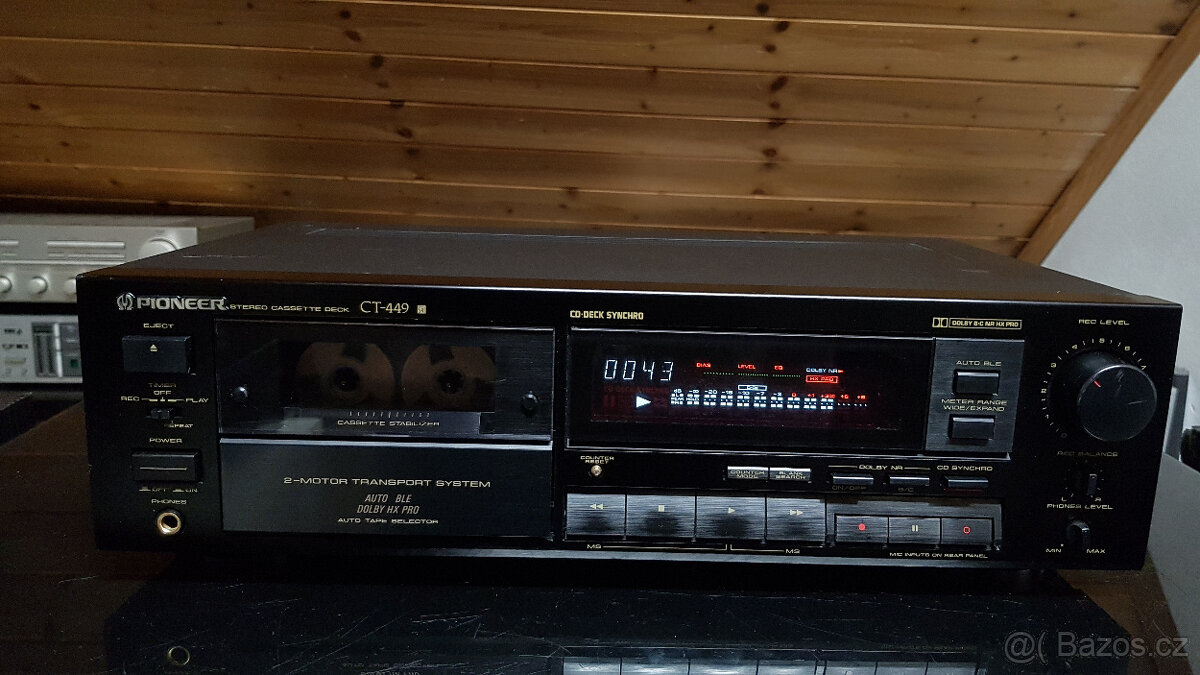 Pioneer CT-449 Tape deck po servisu - 2