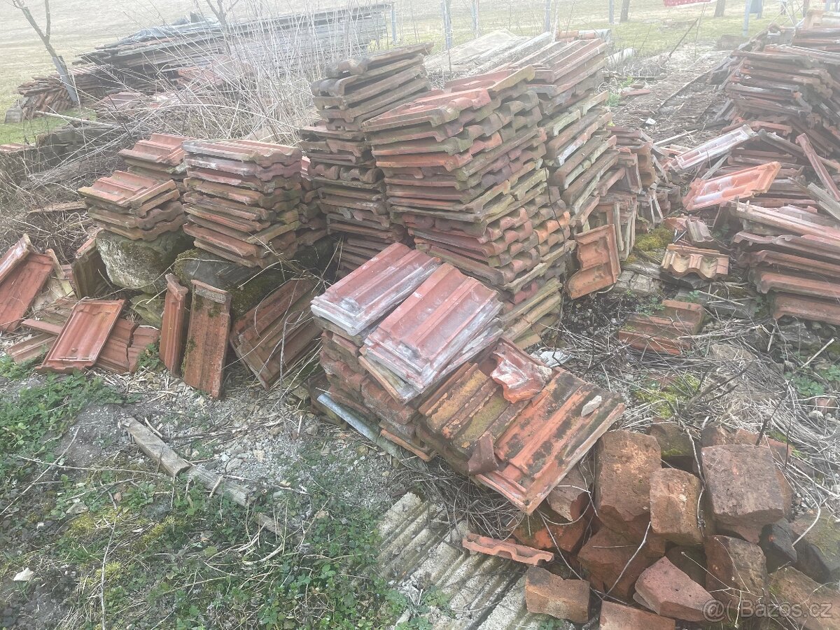 Staré střešní tašky - 2