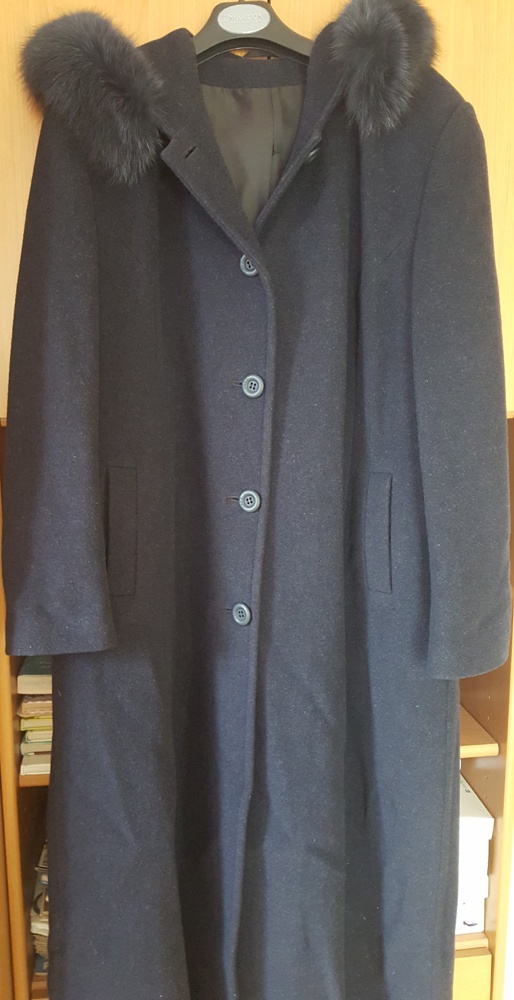 Dámský elegantní kabát, vel. 48 - 2