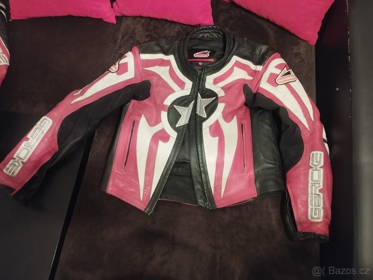 Kožená moto kombinéza - 2