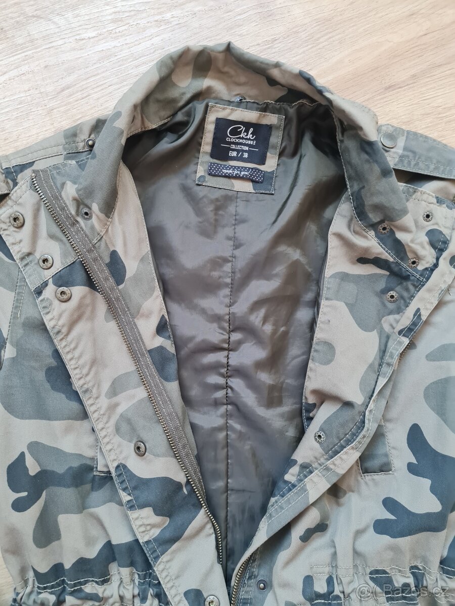 Maskáčová bunda vel. 38 - 2