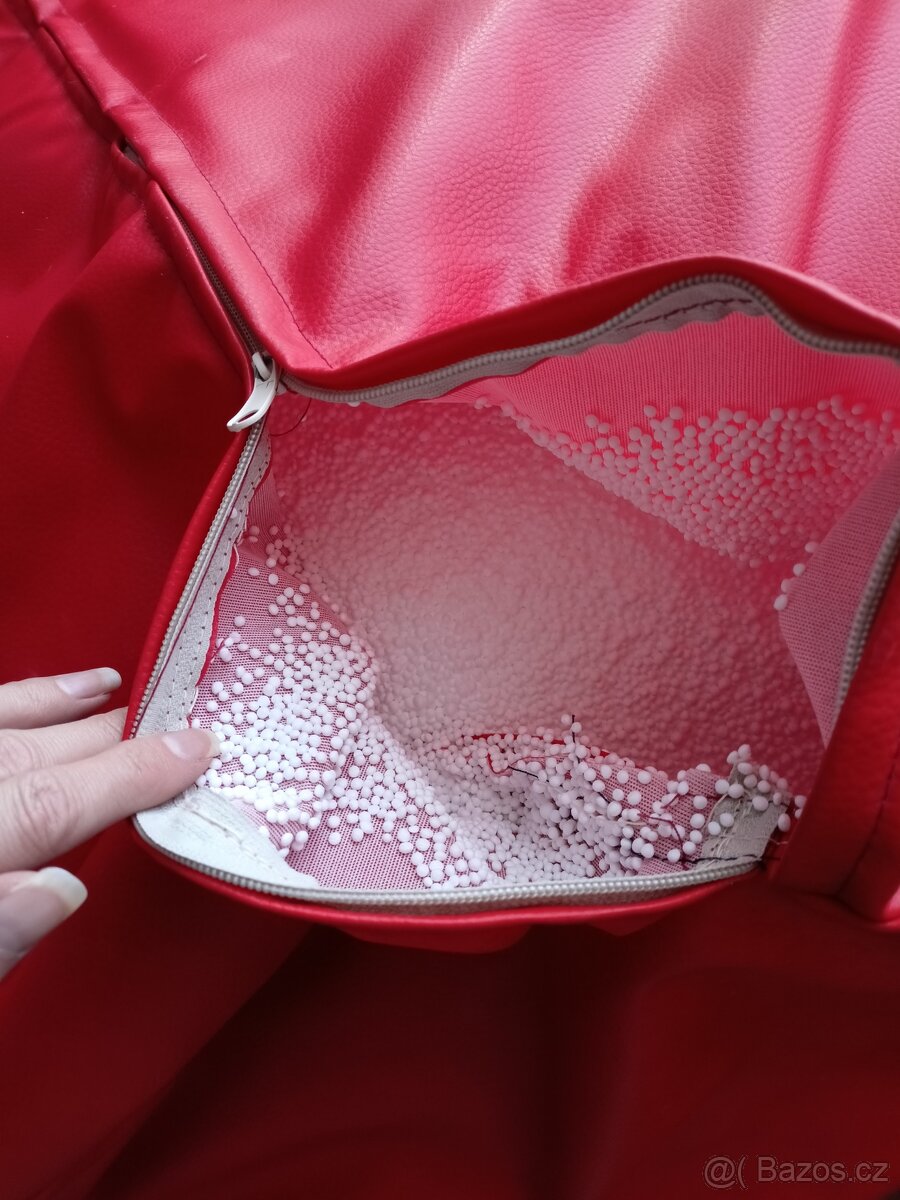 Sedací pytel s podnožkou - 2