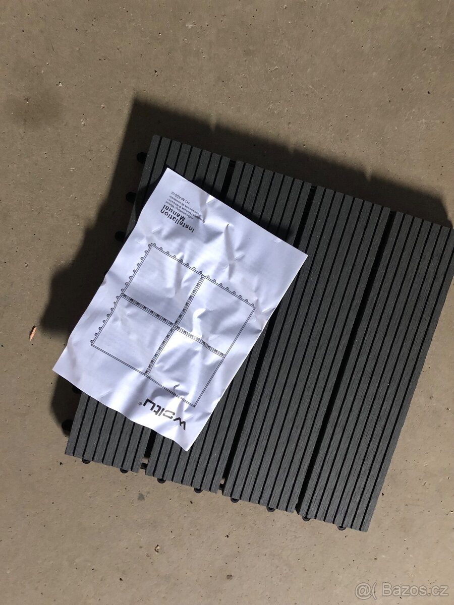 Terasová dlažba plast - 2