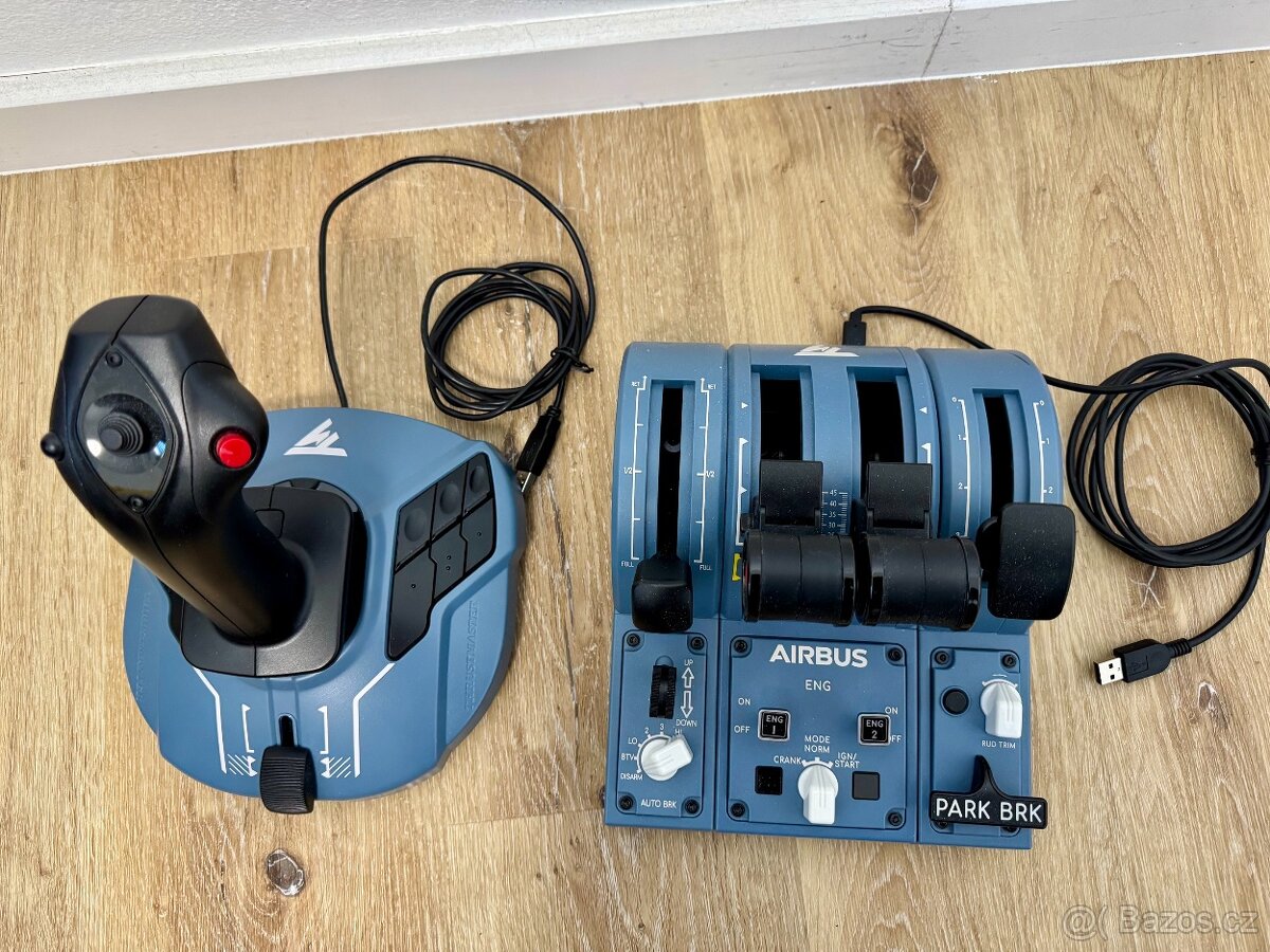 Thrustmaster TCA Airbus – Sidestick + Quadrant + Add-On - 2