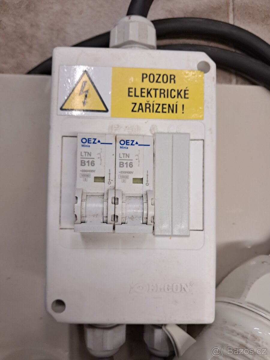 Rozbočka 380v na 230v - 2