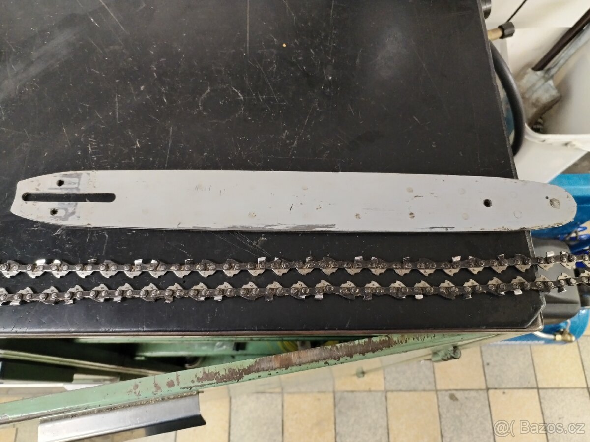Lišta a řetěz k motorové pile - 2