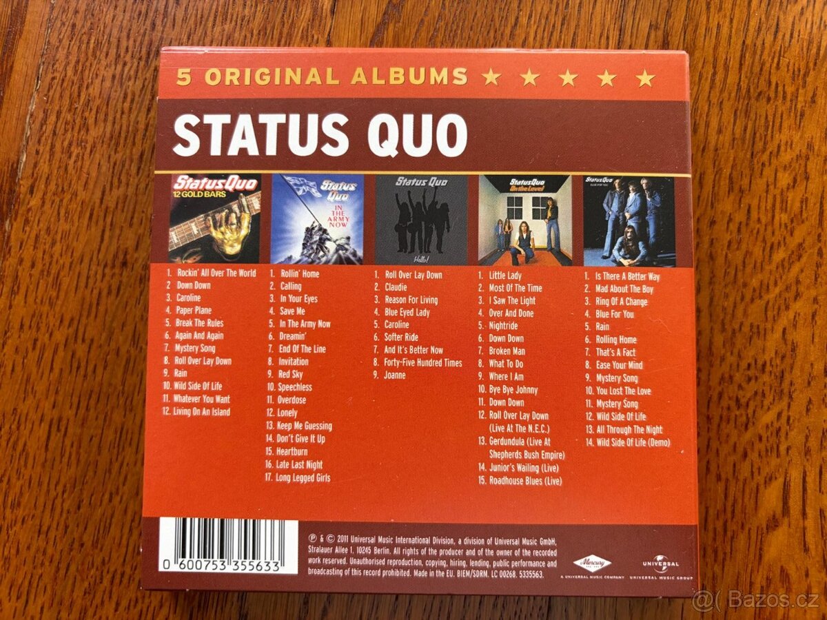 Prodám CD STATUS QUO ve výborném stavu - 2