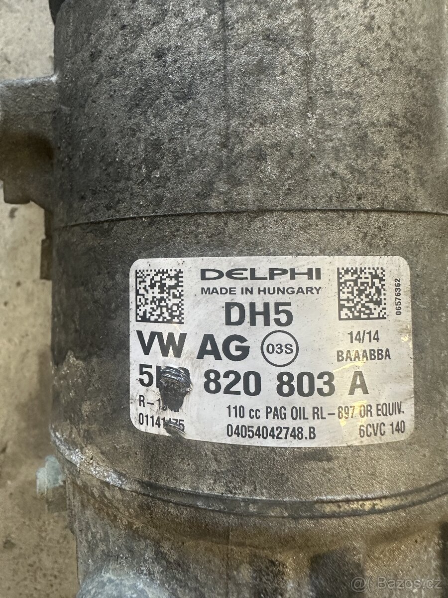 Prodám komprese klima a alternátor VW/Audi/Skoda/Seat - 2