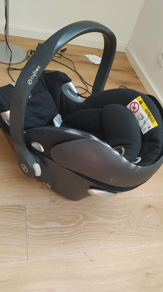 Sedačka Cybex Aton Q Plus, černá, vajíčko - 2