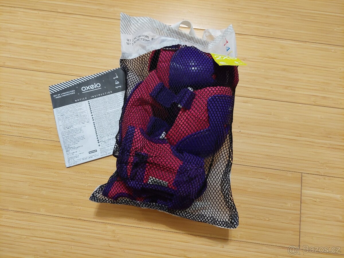 Sada chráničů na brusle Oxelo 2XS - 2