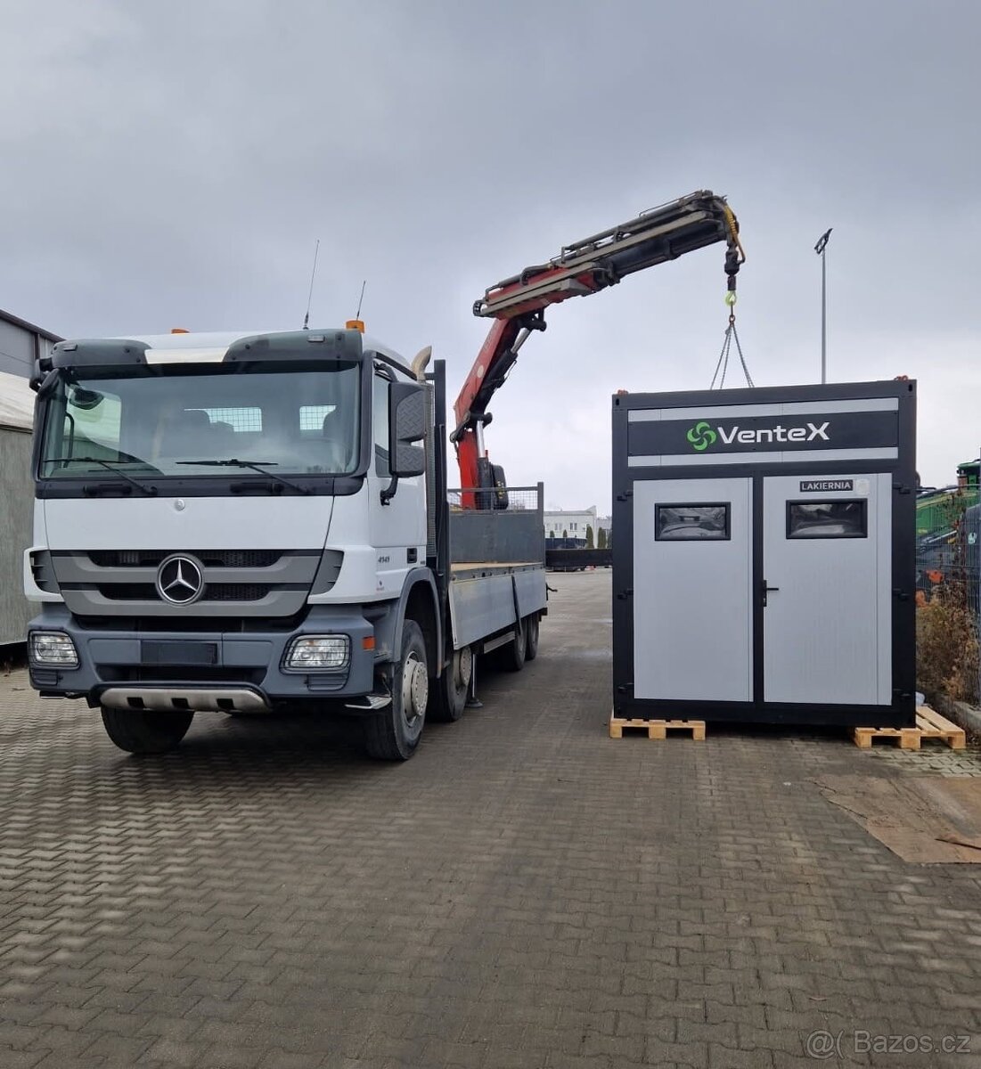 Mobilní lakovací kabina KONTI – Lakovací kontejner - 2