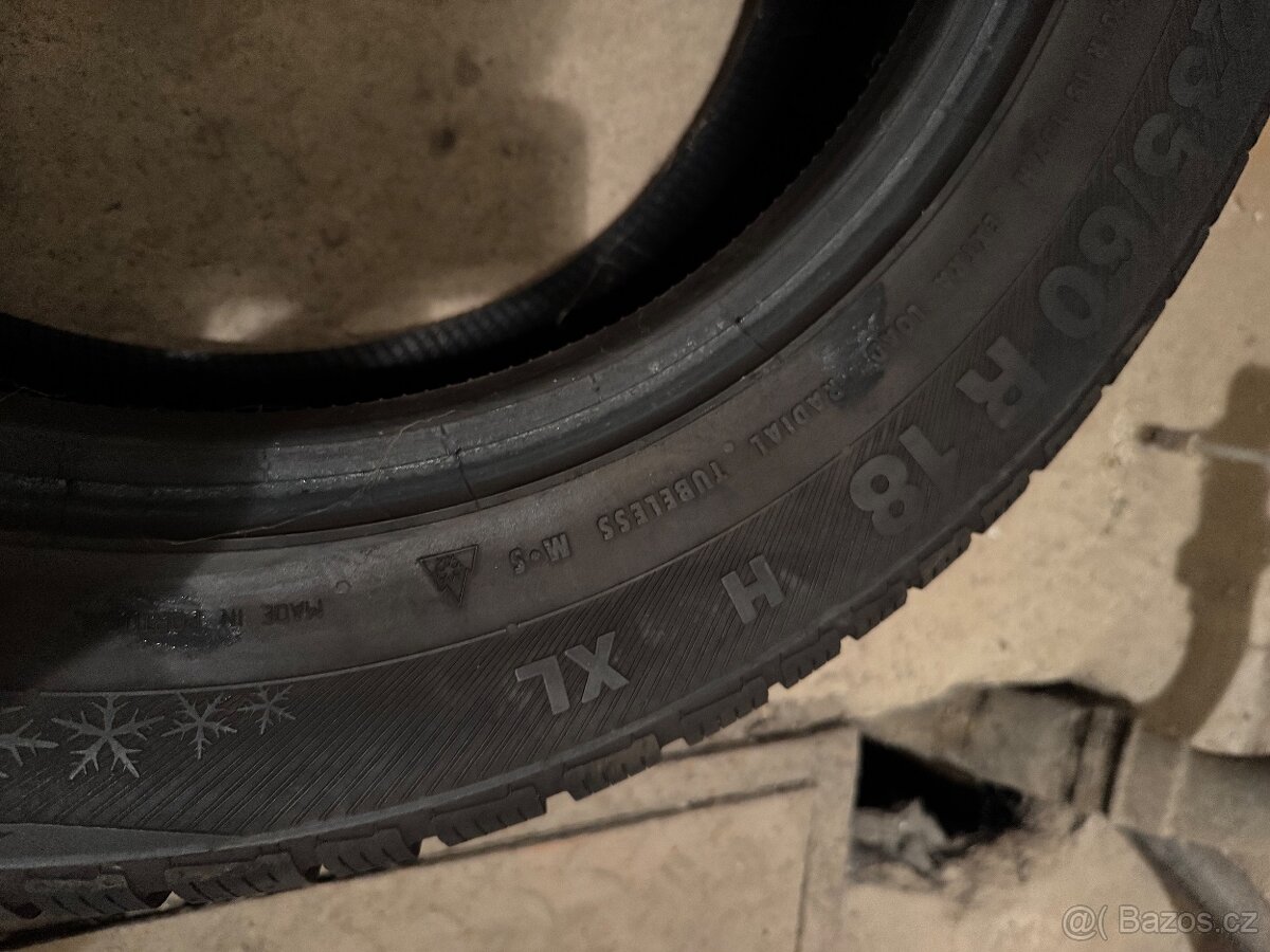 Pneu zimní 235/60 R 18 Barum Polaris 3 - 2kusy - 2