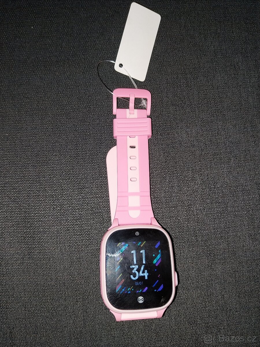 Prodám hodinky Forever Kids See Me2 KW-310 růžové, nenošené, - 2