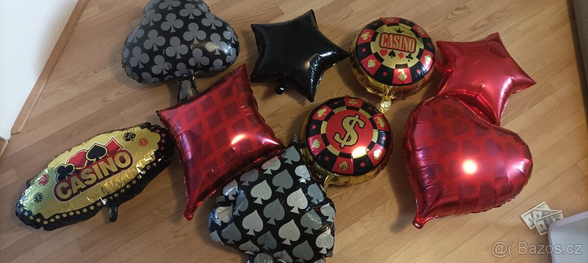 Party dekorace téma casino - kasino - poker - 2