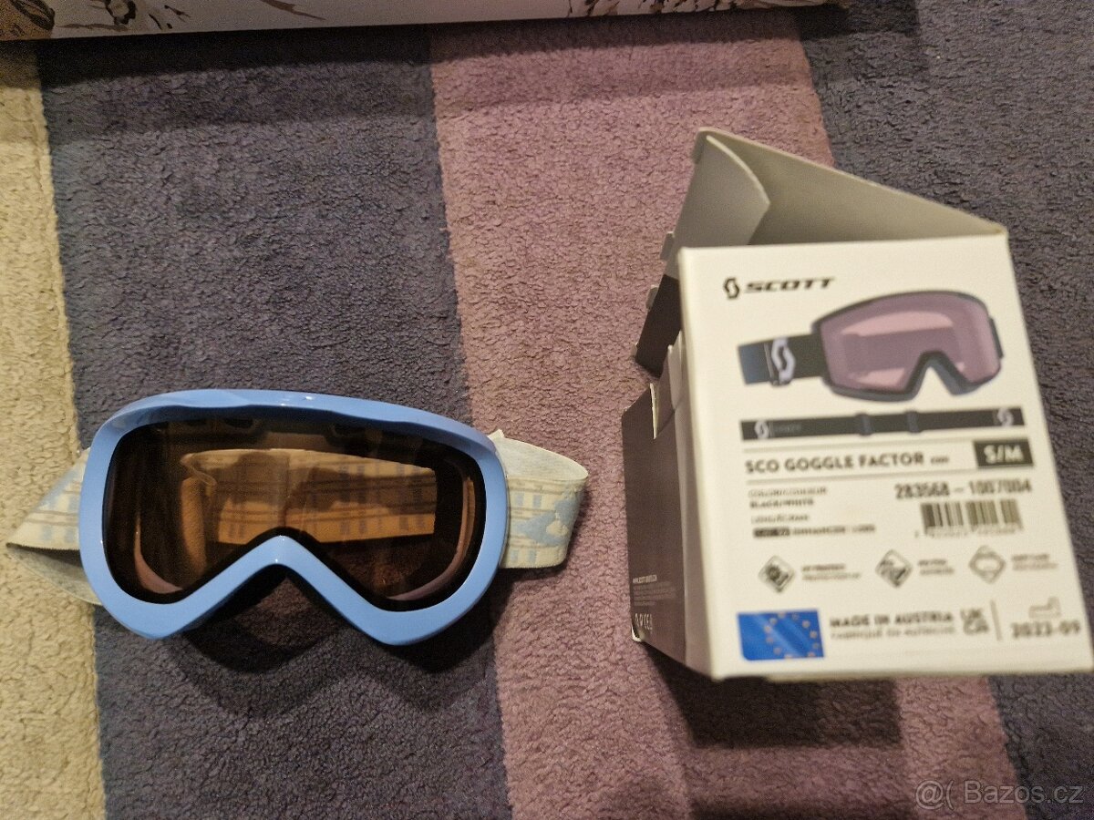 Lyžařská helma Atomic Revent Jr. 51-545+brýle - 2