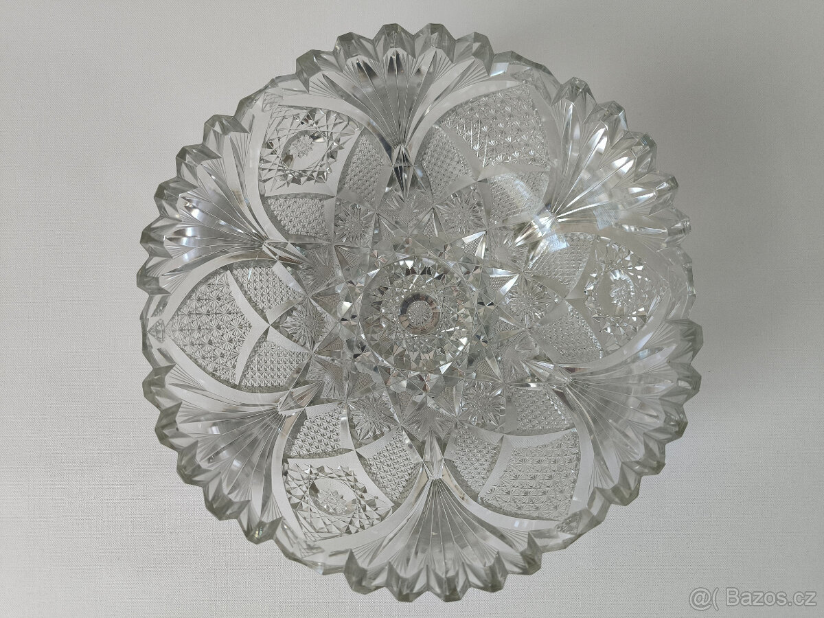 Mísa průhledná broušená - 2