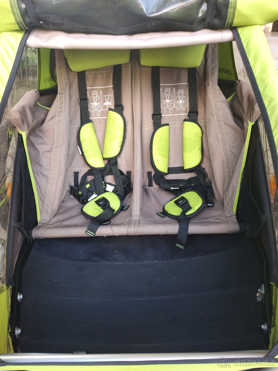 Cyklovozík Croozer Kid For 2 s odpružením Dogy - 2