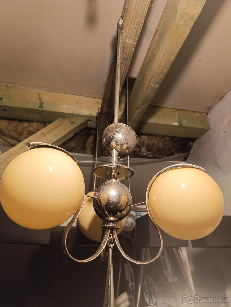 Retro starý lustr - 2
