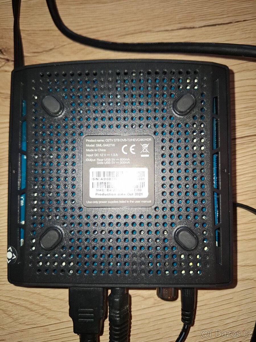 O2 TV set top box - 2