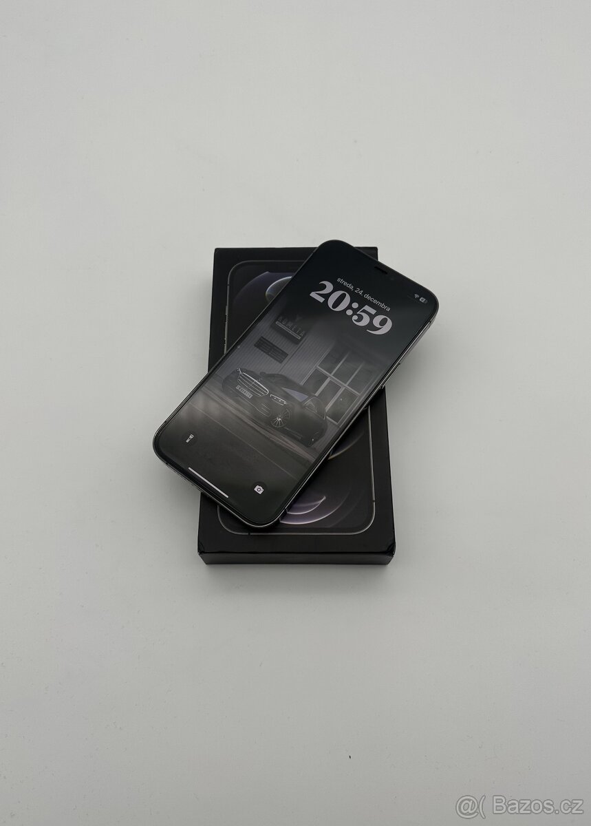 iPhone 12 Pro Max 128GB Graphite (100% Baterie) + ZÁRUKA - 2